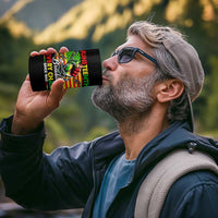 Juneteenth Breaking Every Chain Since 1865 4 in 1 Can Cooler Tumbler Hand Fist Freedom