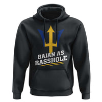 Funny Bajan As Rasshole Hoodie Barbados Tridents