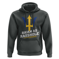 Funny Bajan As Rasshole Hoodie Barbados Tridents