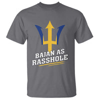 Funny Bajan As Rasshole T Shirt Barbados Tridents