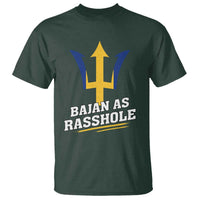 Funny Bajan As Rasshole T Shirt Barbados Tridents