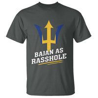 Funny Bajan As Rasshole T Shirt Barbados Tridents