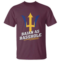 Funny Bajan As Rasshole T Shirt Barbados Tridents