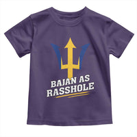 Funny Bajan As Rasshole Toddler T Shirt Barbados Tridents