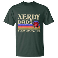 Nerdy Dad T Shirt Funny Fathers Day RPG Gaming D20 Tabletop