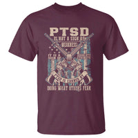 PTSD Veteran T Shirt PTSD Is Not A Sign Of Weakness It Is A Sign Of Absolute Strength - Wonder Print Shop