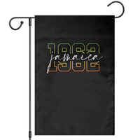 Proud Jamaican Garden Flag Jamaica 1962 Rasta Flag - Wonder Print Shop