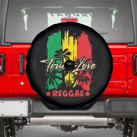 True Love Reggae Spare Tire Cover Jamaican Rasta Music Palm Tree - Wonder Print Shop