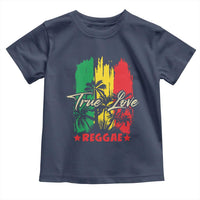 True Love Reggae Toddler T Shirt Jamaican Rasta Music Palm Tree - Wonder Print Shop