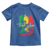 True Love Reggae Toddler T Shirt Jamaican Rasta Music Palm Tree - Wonder Print Shop
