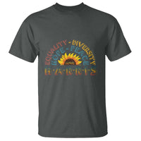 Harris Supporter T Shirt Peace Love Equality Hope Diversity Sunflower - Wonder Print Shop