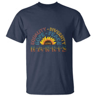 Harris Supporter T Shirt Peace Love Equality Hope Diversity Sunflower - Wonder Print Shop