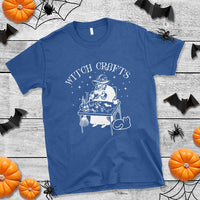 Funny Halloween T Shirt Witch Crafts Witchcraft Skull Cat Ghost - Wonder Print Shop