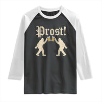 Funny Oktoberfest Bigfoot Prost Raglan Shirt German Sasquatch Beer Mug - Wonder Print Shop