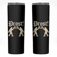 Funny Oktoberfest Bigfoot Prost Skinny Tumbler German Sasquatch Beer Mug - Wonder Print Shop