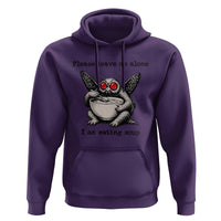 Please Leave Me Alone I Am Eating Soup Funny Mothman Hoodie