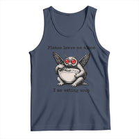 Please Leave Me Alone I Am Eating Soup Funny Mothman Tank Top
