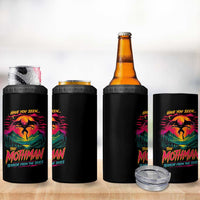 Funny Mothman 4 in 1 Can Cooler Tumbler Have You Seen The Mothman Terror From The Skies Cryptid Legends