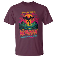 Funny Mothman T Shirt Have You Seen The Mothman Terror From The Skies Cryptid Legends