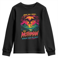 Funny Mothman Youth Sweatshirt Have You Seen The Mothman Terror From The Skies Cryptid Legends