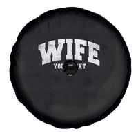 Personalized Wife Spare Tire Cover Custom Text Name Wifey Marriage Anniversary Couple Gift