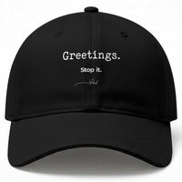Greeting Stop It Paul Funny Christian Bible Faith Baseball Cap