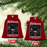 Mothman Harbinger of Doom Point Pleasant WV Ceramic Ornament Gothic Horror Cryptid Creature