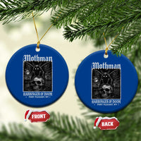 Mothman Harbinger of Doom Point Pleasant WV Ceramic Ornament Gothic Horror Cryptid Creature