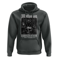 Mothman Harbinger of Doom Point Pleasant WV Hoodie Gothic Horror Cryptid Creature
