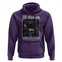 Mothman Harbinger of Doom Point Pleasant WV Hoodie Gothic Horror Cryptid Creature