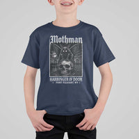 Mothman Harbinger of Doom Point Pleasant WV T Shirt For Kid Gothic Horror Cryptid Creature