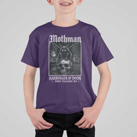 Mothman Harbinger of Doom Point Pleasant WV T Shirt For Kid Gothic Horror Cryptid Creature