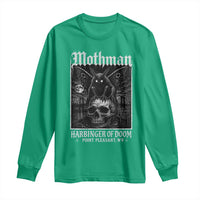 Mothman Harbinger of Doom Point Pleasant WV Long Sleeve Shirt Gothic Horror Cryptid Creature