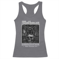 Mothman Harbinger of Doom Point Pleasant WV Racerback Tank Top Gothic Horror Cryptid Creature