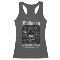 Mothman Harbinger of Doom Point Pleasant WV Racerback Tank Top Gothic Horror Cryptid Creature