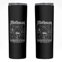Mothman Harbinger of Doom Point Pleasant WV Skinny Tumbler Gothic Horror Cryptid Creature