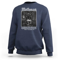 Mothman Harbinger of Doom Point Pleasant WV Sweatshirt Gothic Horror Cryptid Creature