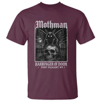 Mothman Harbinger of Doom Point Pleasant WV T Shirt Gothic Horror Cryptid Creature