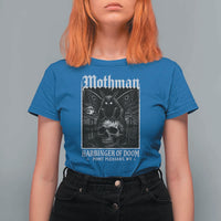 Mothman Harbinger of Doom Point Pleasant WV T Shirt For Women Gothic Horror Cryptid Creature