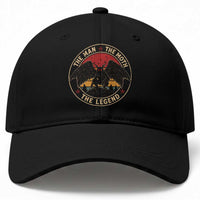 Funny Mothman The Man The Moth The Legend Baseball Cap Retro Folklore Creepy Cryptid
