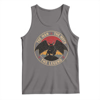 Funny Mothman The Man The Moth The Legend Tank Top Retro Folklore Creepy Cryptid