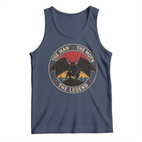 Funny Mothman The Man The Moth The Legend Tank Top Retro Folklore Creepy Cryptid