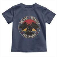 Funny Mothman The Man The Moth The Legend Toddler T Shirt Retro Folklore Creepy Cryptid