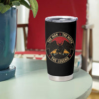 Funny Mothman The Man The Moth The Legend Tumbler Cup Retro Folklore Creepy Cryptid