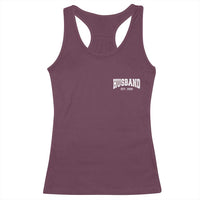 Husband Est 2026 Racerback Tank Top Just Married Couple Matching Wedding Honeymoon