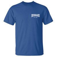 Husband Est 2026 T Shirt Just Married Couple Matching Wedding Honeymoon