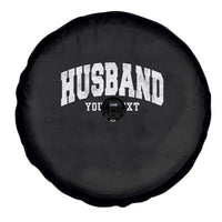 Personalized Husband Spare Tire Cover Custom Text Name Hubby Marriage Anniversary Couple Gift