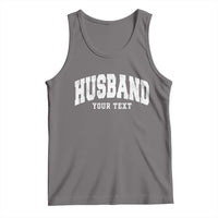 Personalized Husband Tank Top Custom Text Name Hubby Marriage Anniversary Couple Gift