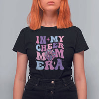 Funny Football Mom T Shirt For Women In My Cheer Mom Era Cheerleader Pompom - Wonder Print Shop