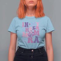 Funny Football Mom T Shirt For Women In My Cheer Mom Era Cheerleader Pompom - Wonder Print Shop